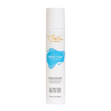 That'so Perfect Hair Dry Shampoo Ξηρό Σαμπουάν σε Μορφή Σπρέι για Φρεσκάδα και Όγκο 200ml